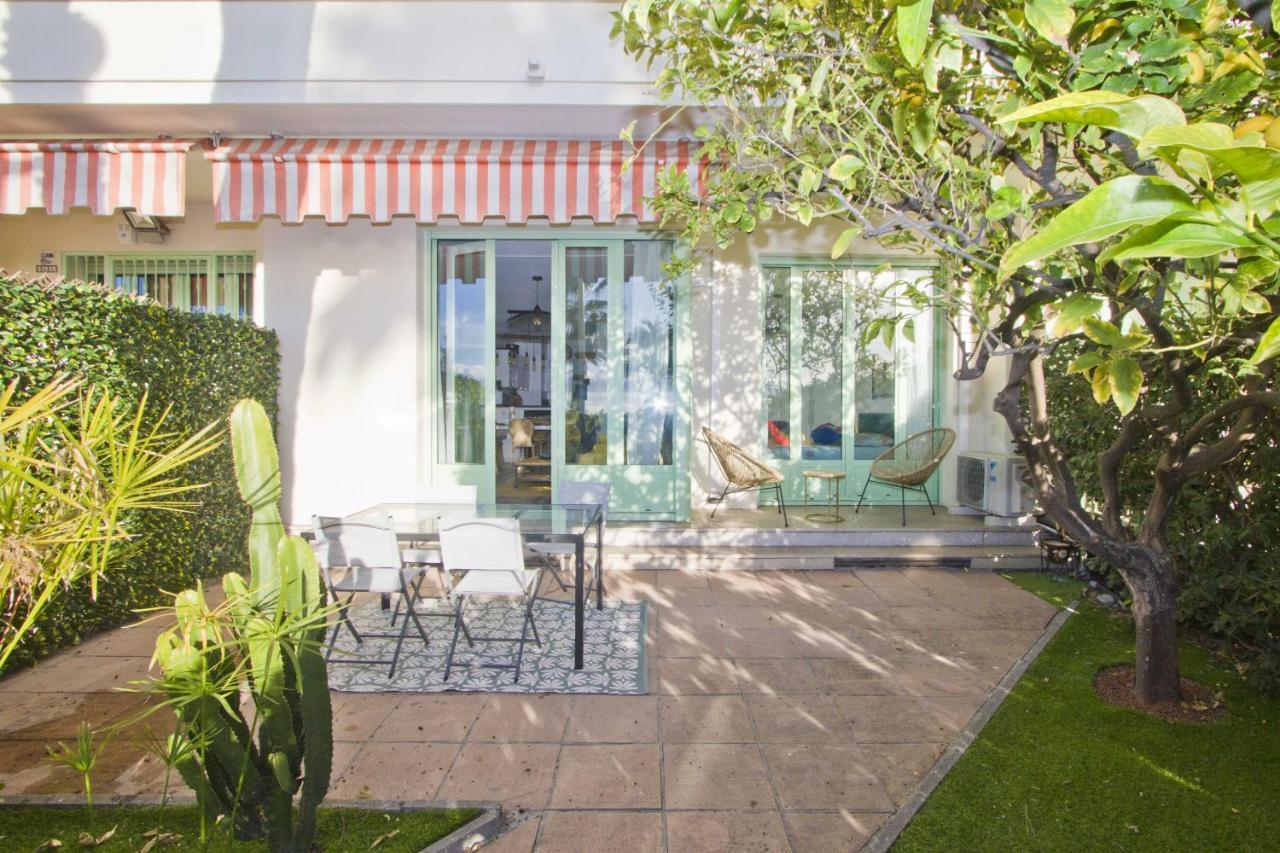 Garden Atlantide Promenade Apartment Nice Bagian luar foto