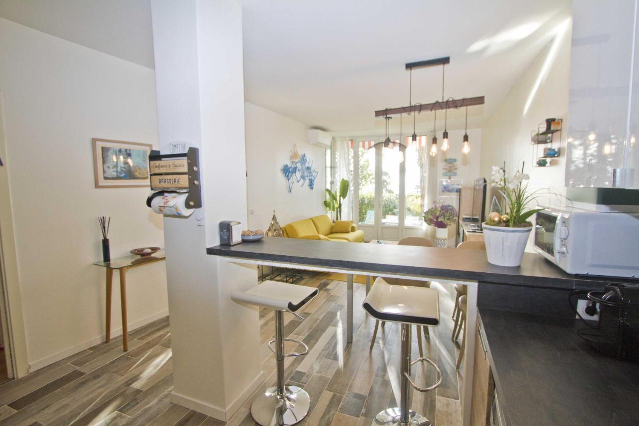 Garden Atlantide Promenade Apartment Nice Bagian luar foto