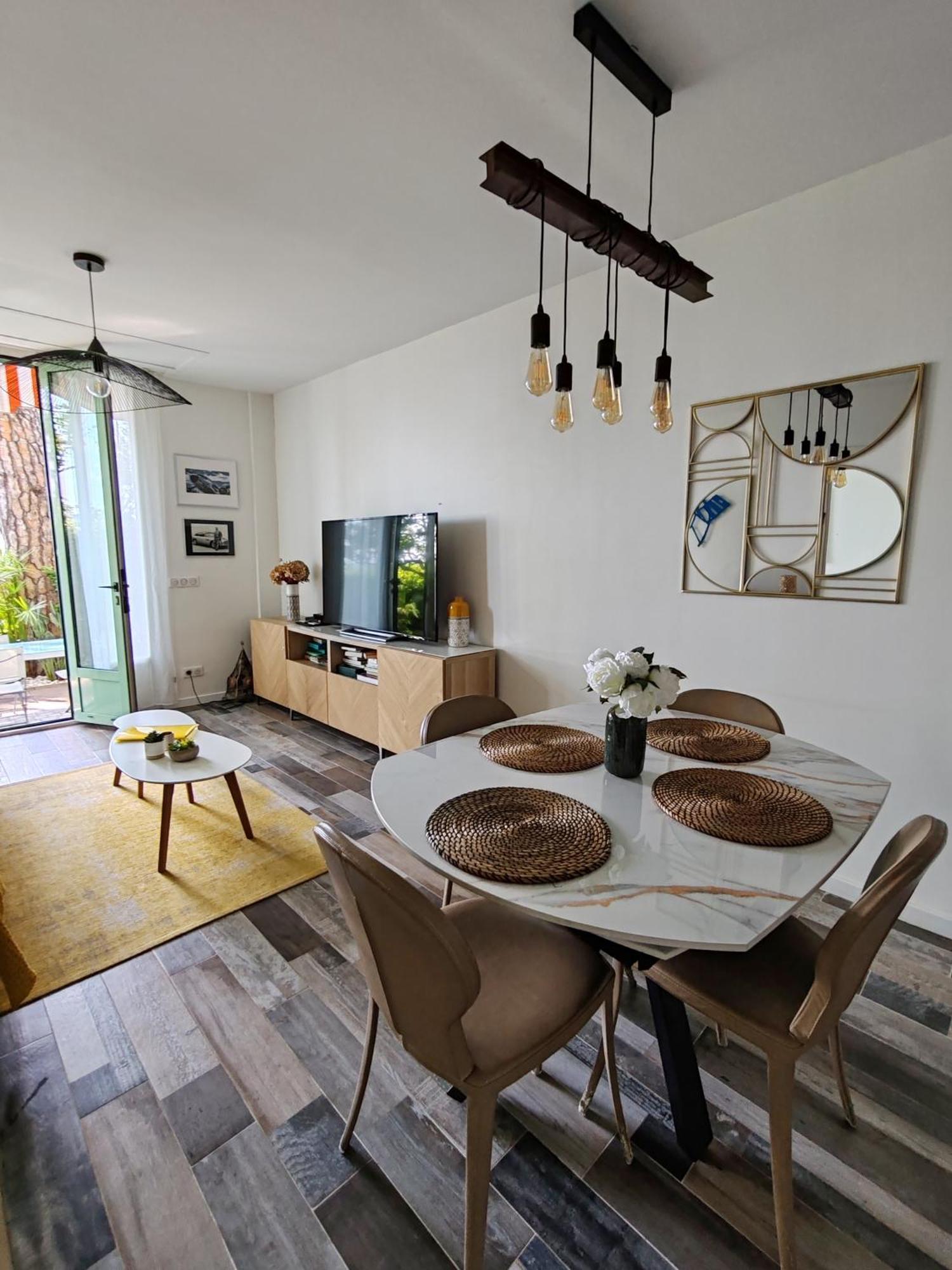 Garden Atlantide Promenade Apartment Nice Bagian luar foto